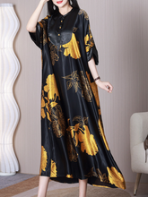 Beauty Queen Stand Collar A-line Dress